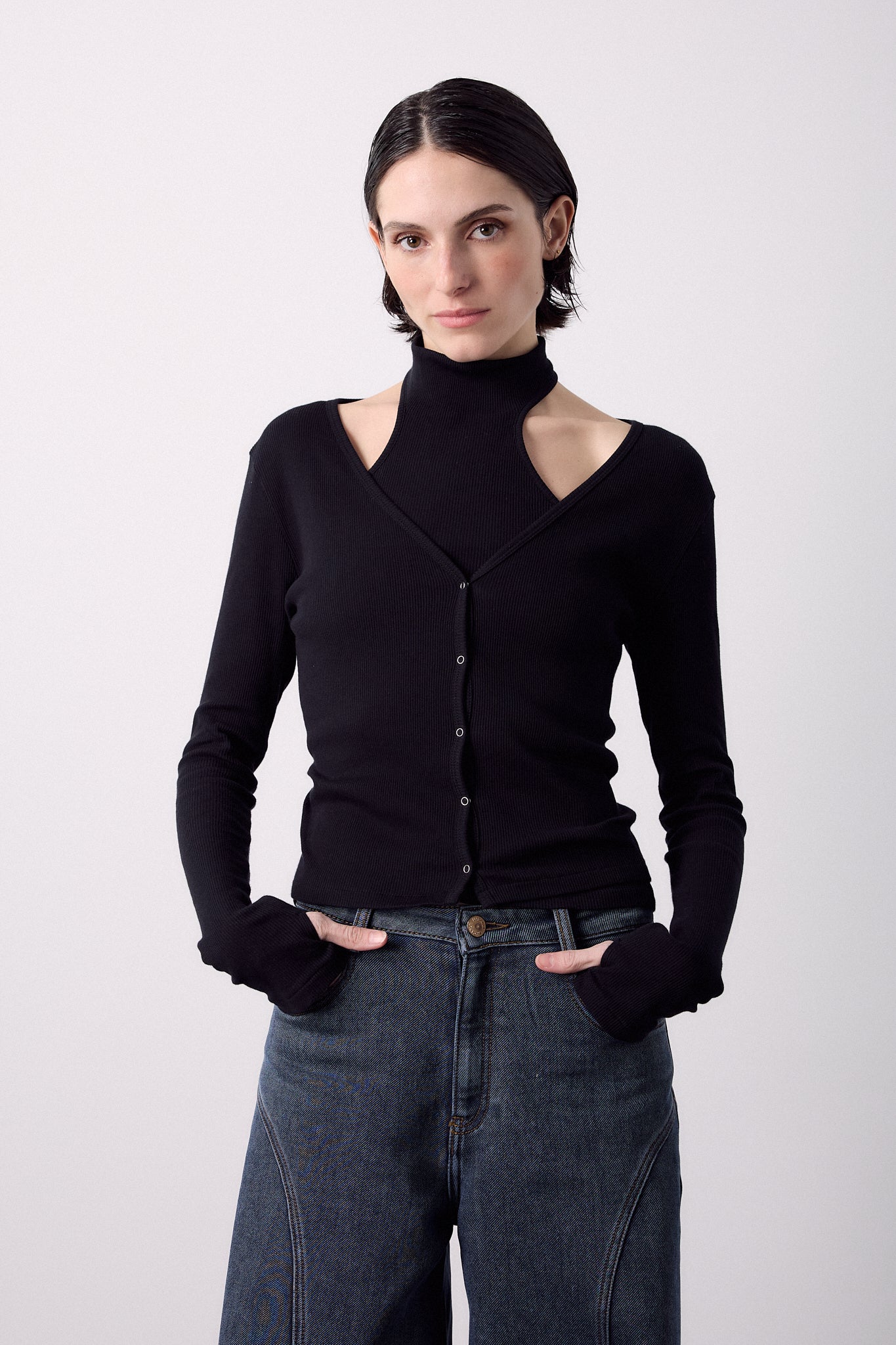 Cardigan & Top Halter