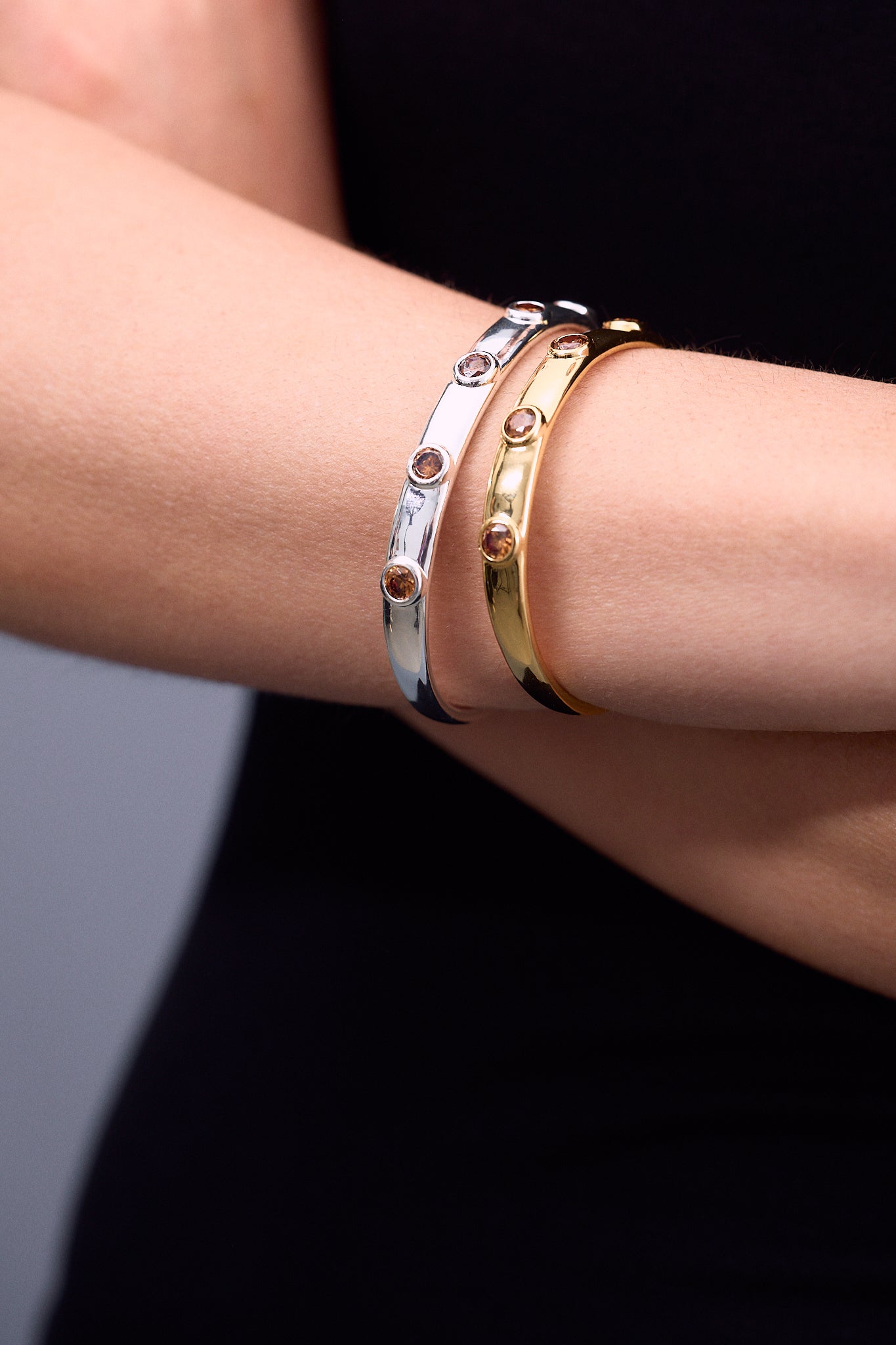 Brown Zirconia Bracelet