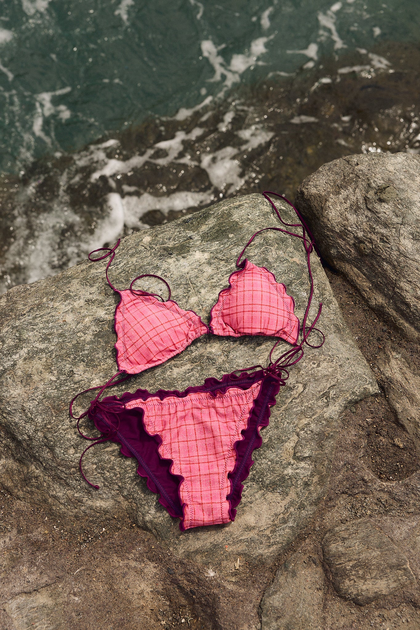 Bas de bikini à nouer Positano