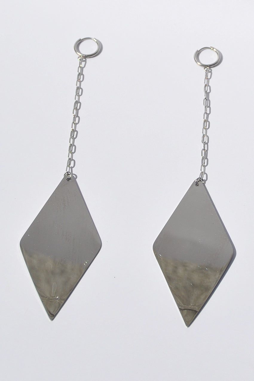 Long Rhombus Earrings