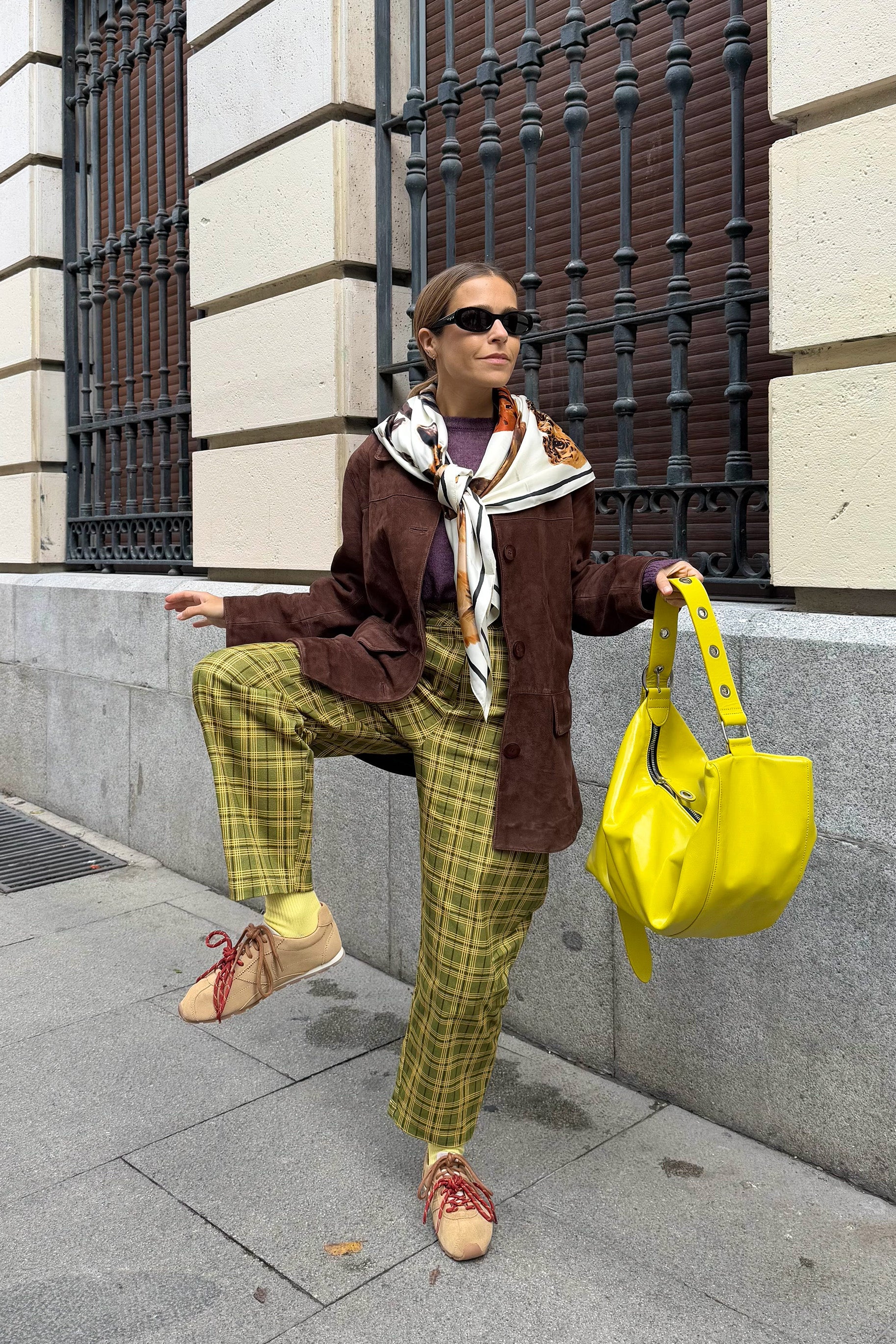 Pantalón Balloon Scottish