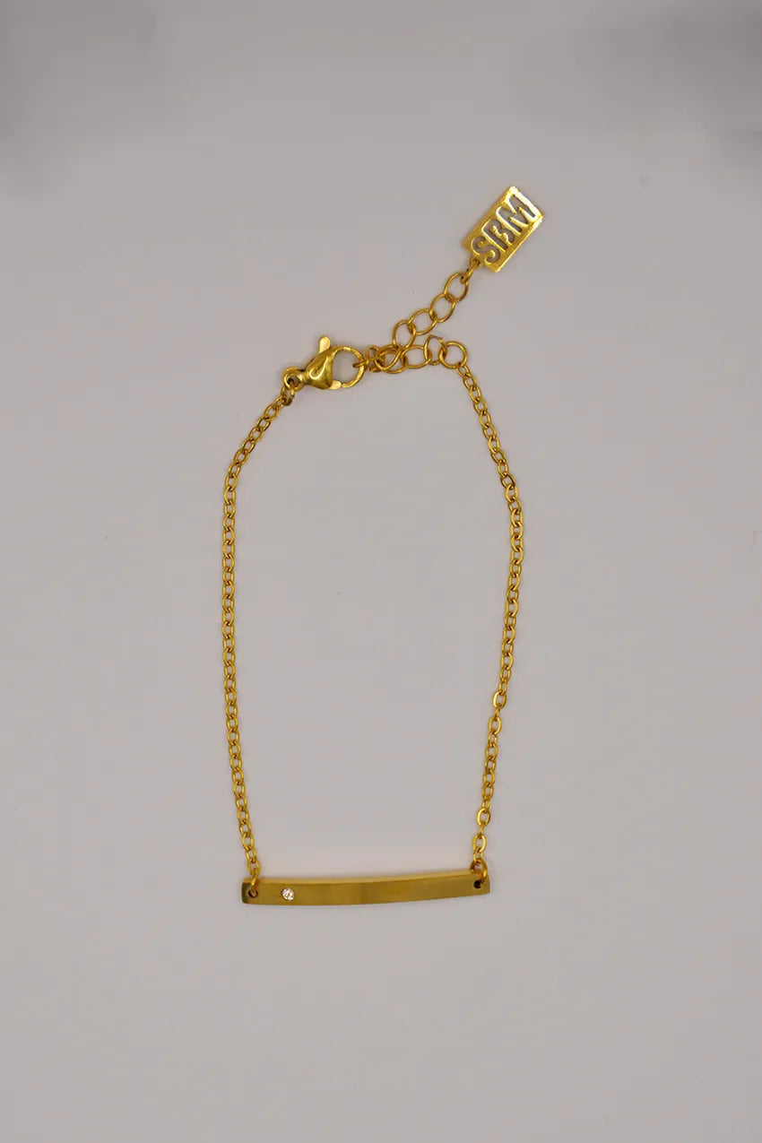 Bracelet Zircon Chain