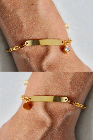 Customizable Links Bracelet