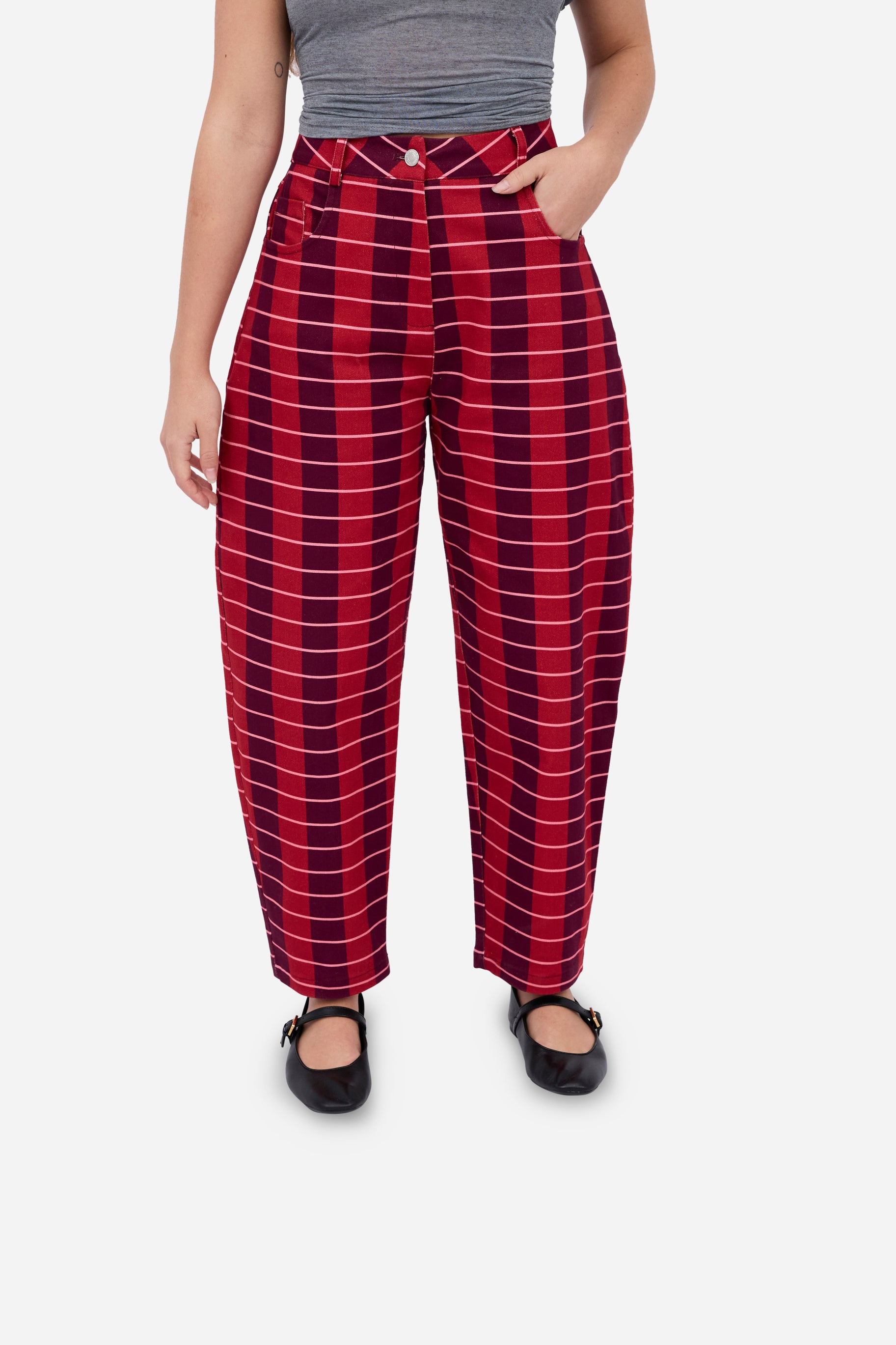 Cherry Balloon Trousers