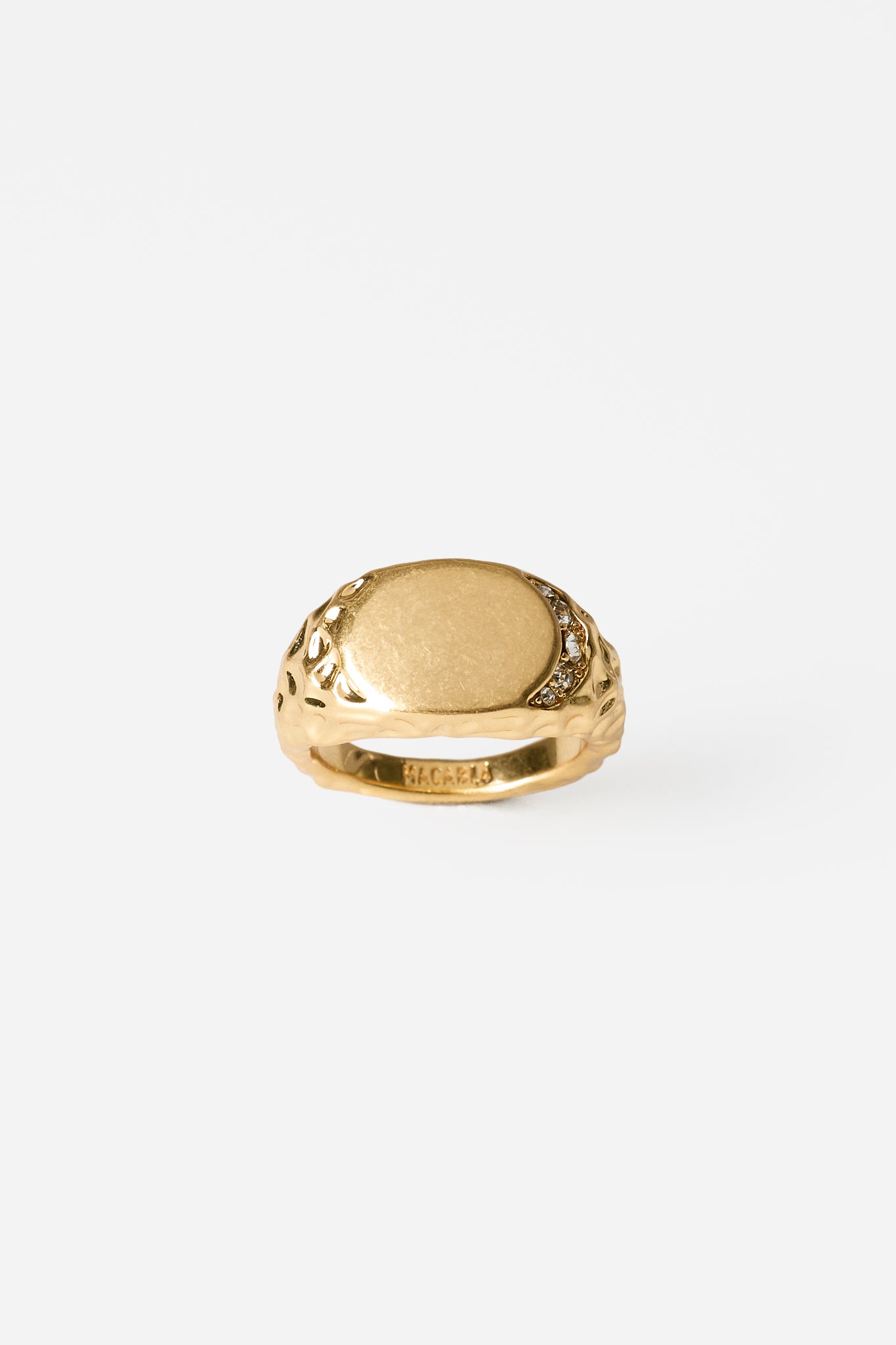Anillo Irregular Ovalado