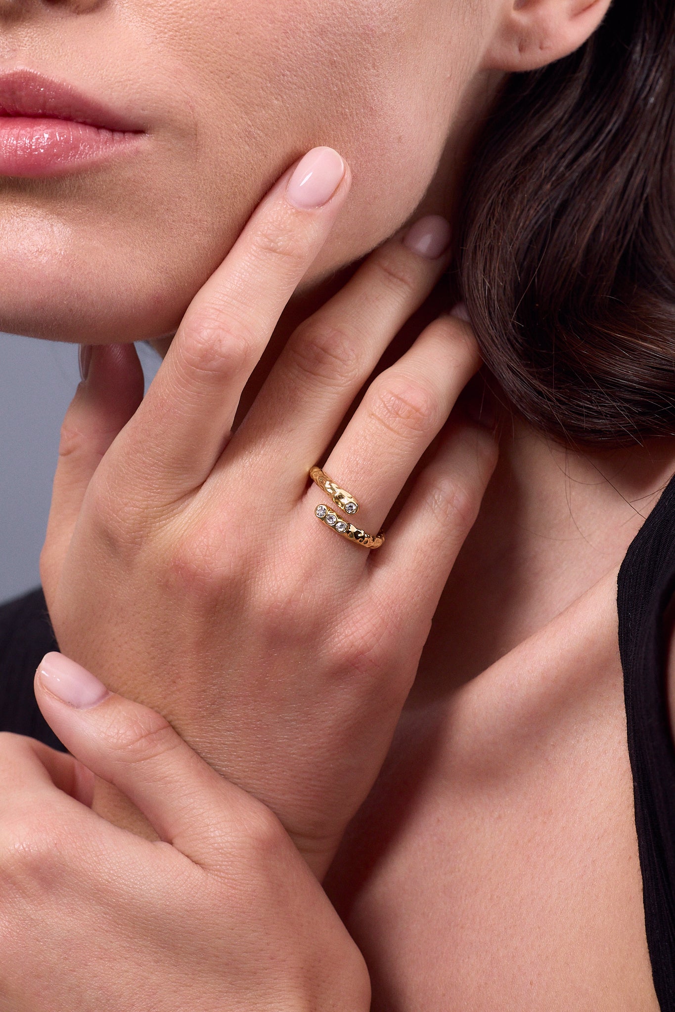 Anillo Doble Irregular