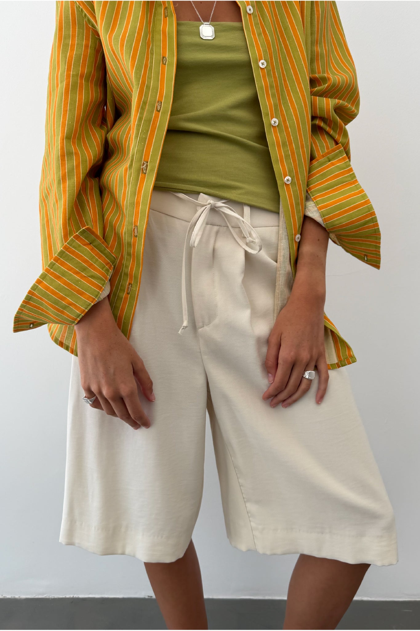Tencel Raw Shorts