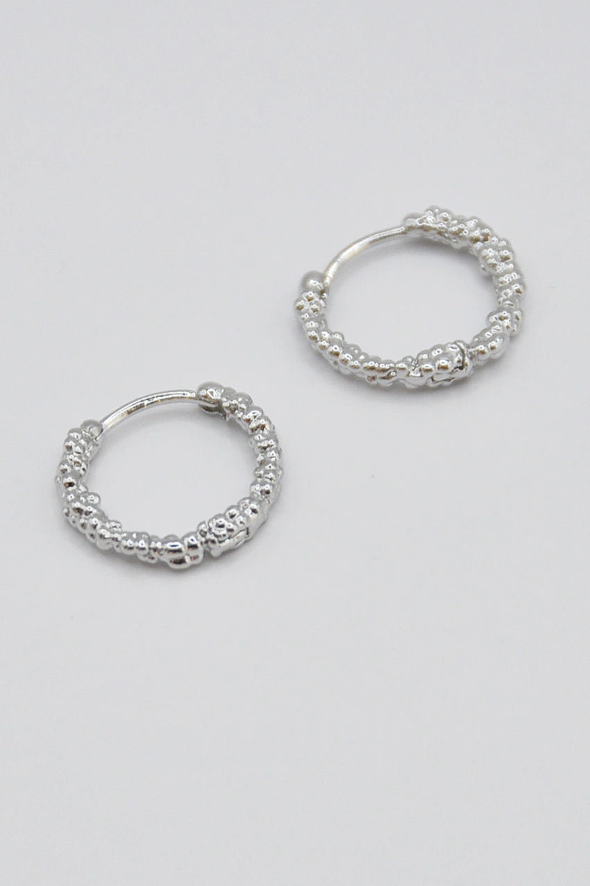 Big Bubbles Mini Hoop Earring