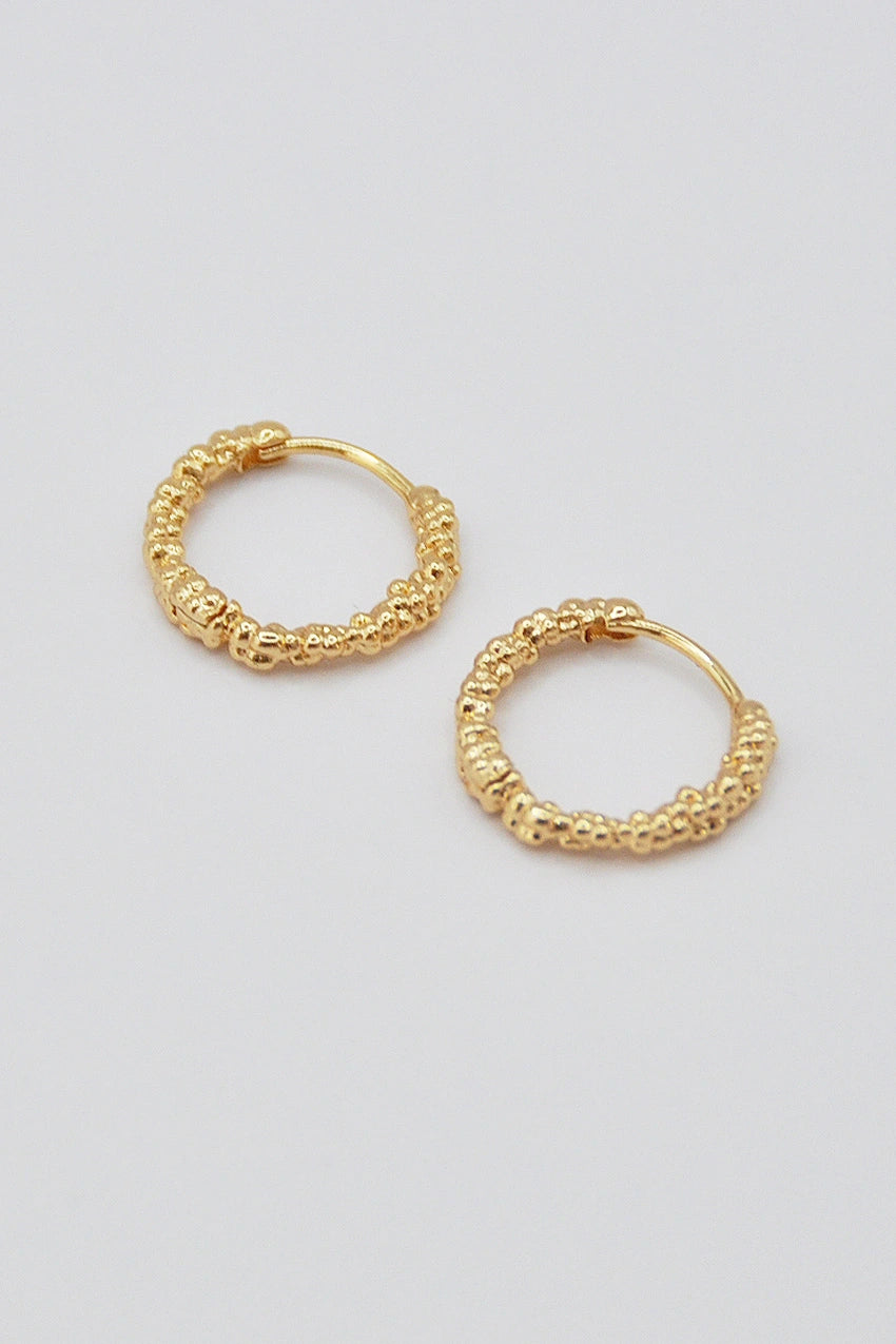 Big Bubbles Mini Hoop Earring