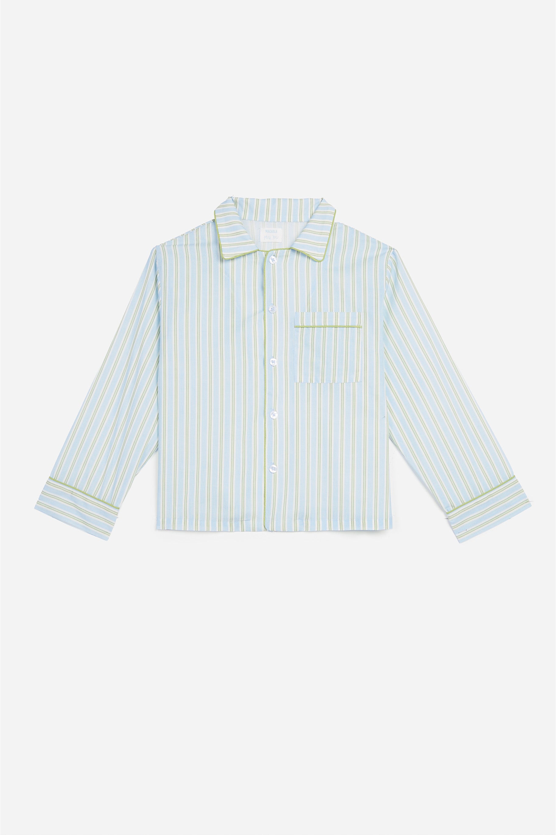 Pijama Kids Rayas Azul