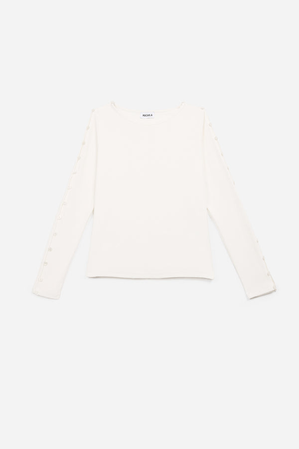 Chemise blanche à boutons