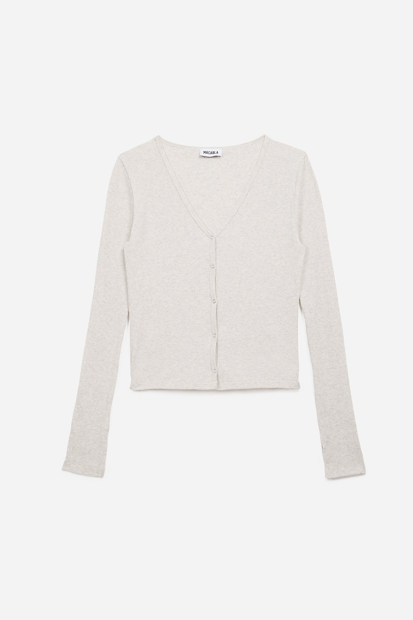 Cardigan Gris