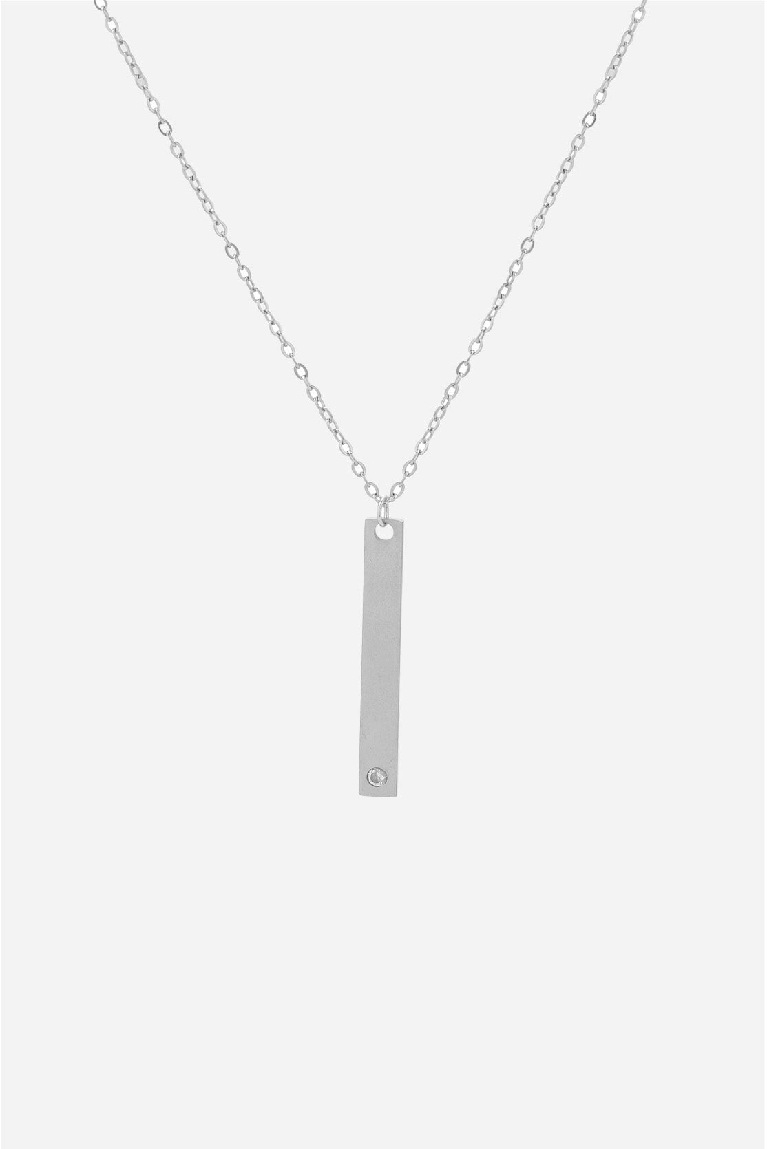 Long Zircon Necklace