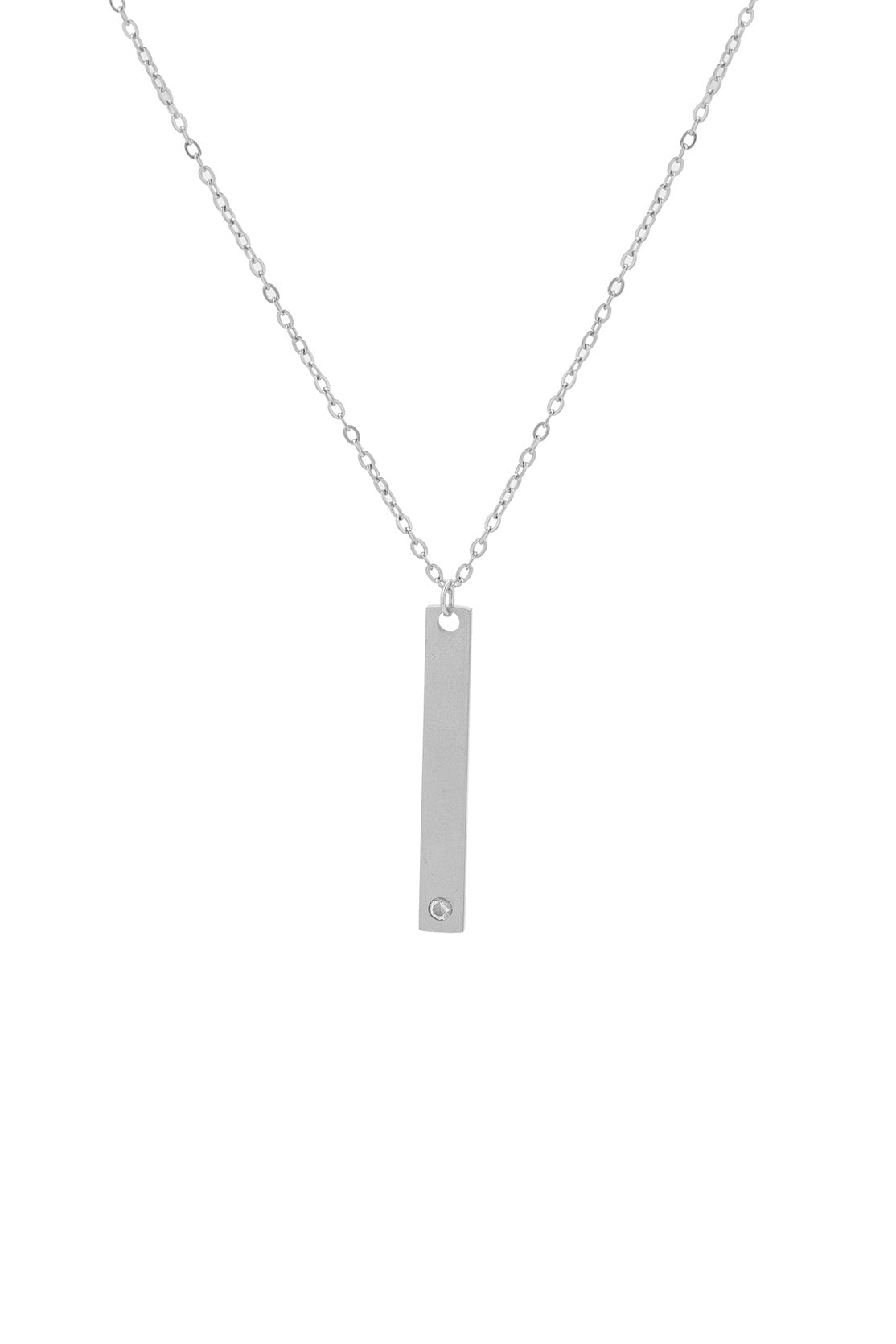Collier Long Zircone