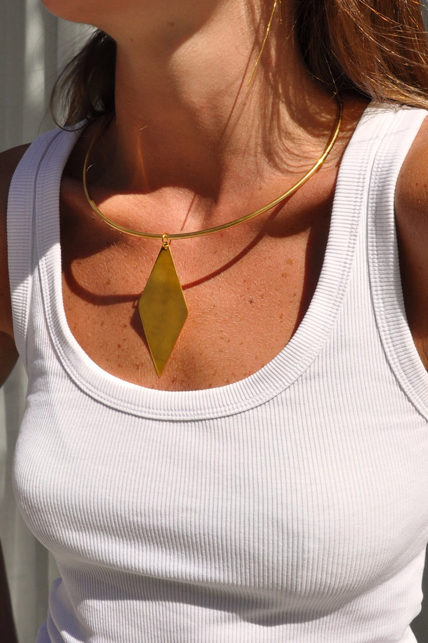 Rigid Rhombus Necklace