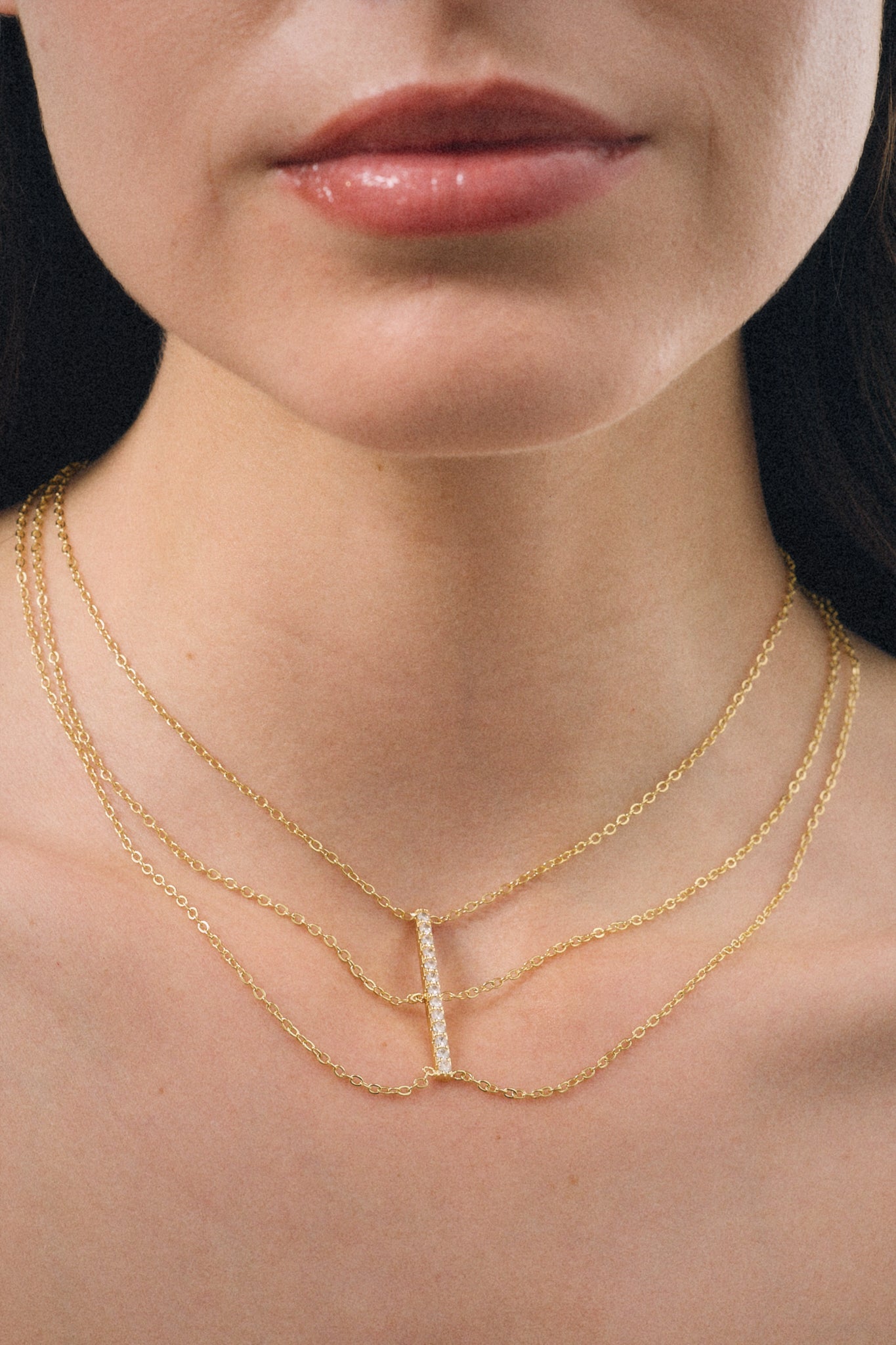 Triple Bar Necklace