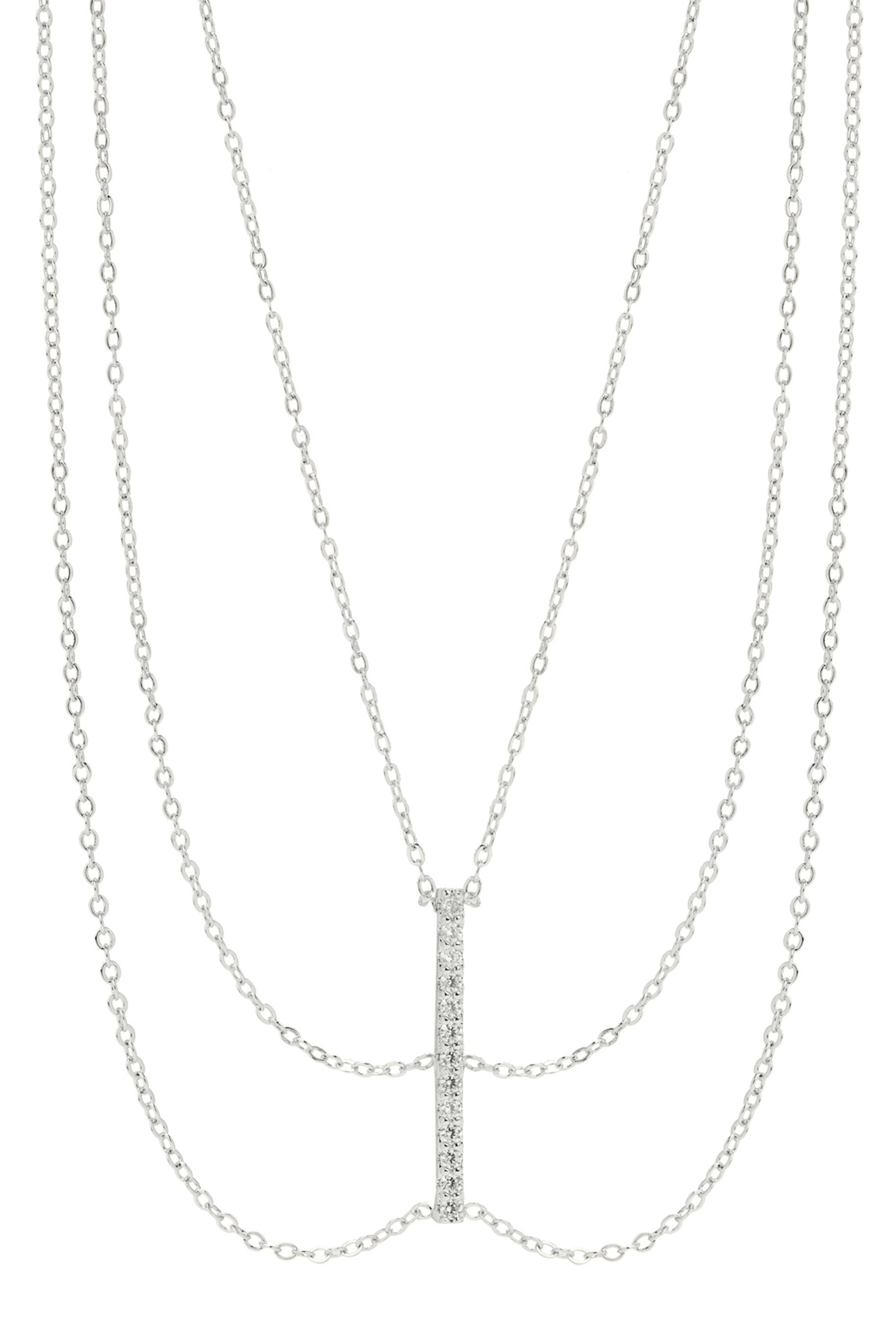 Collier à triple barre