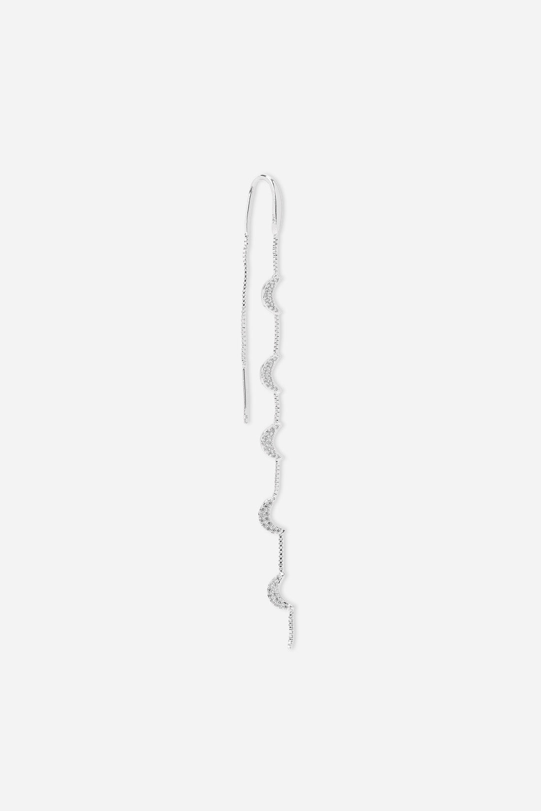 Double Moon Earring