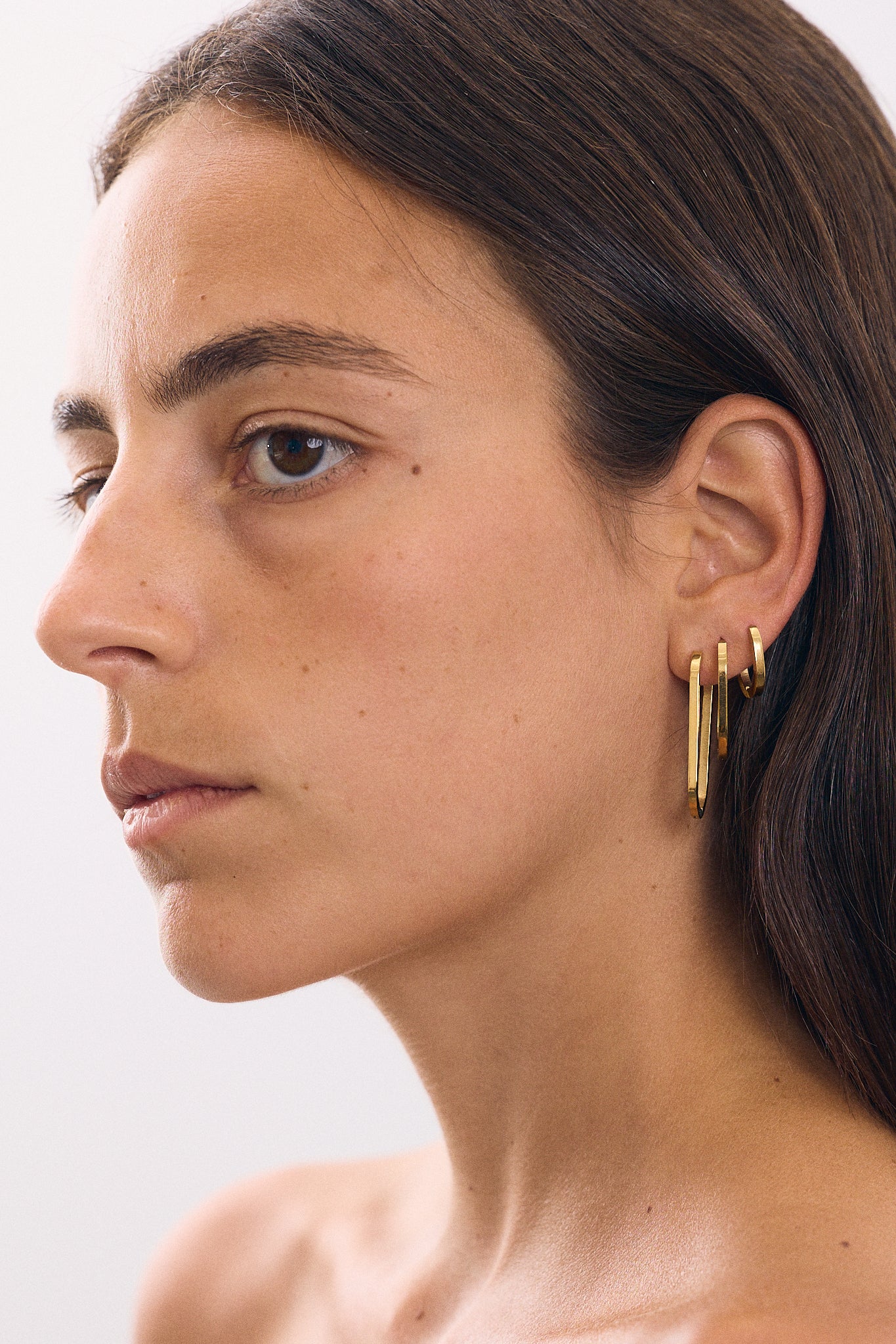 Oval Earring 43mm 