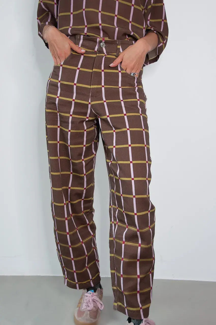 Pantalon Carreaux