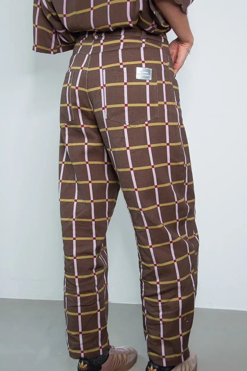 Checkered Pants