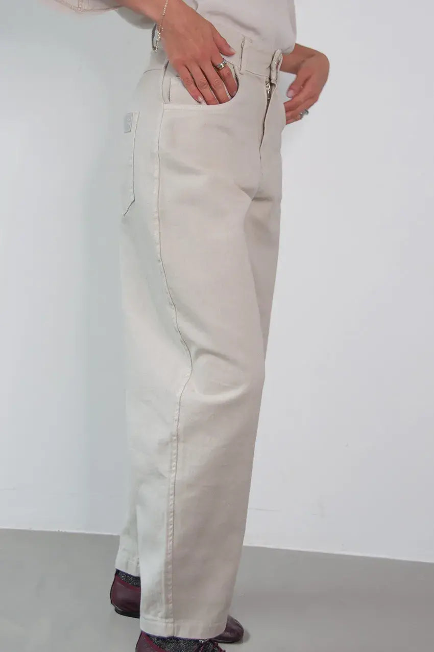 Pantalon Beige