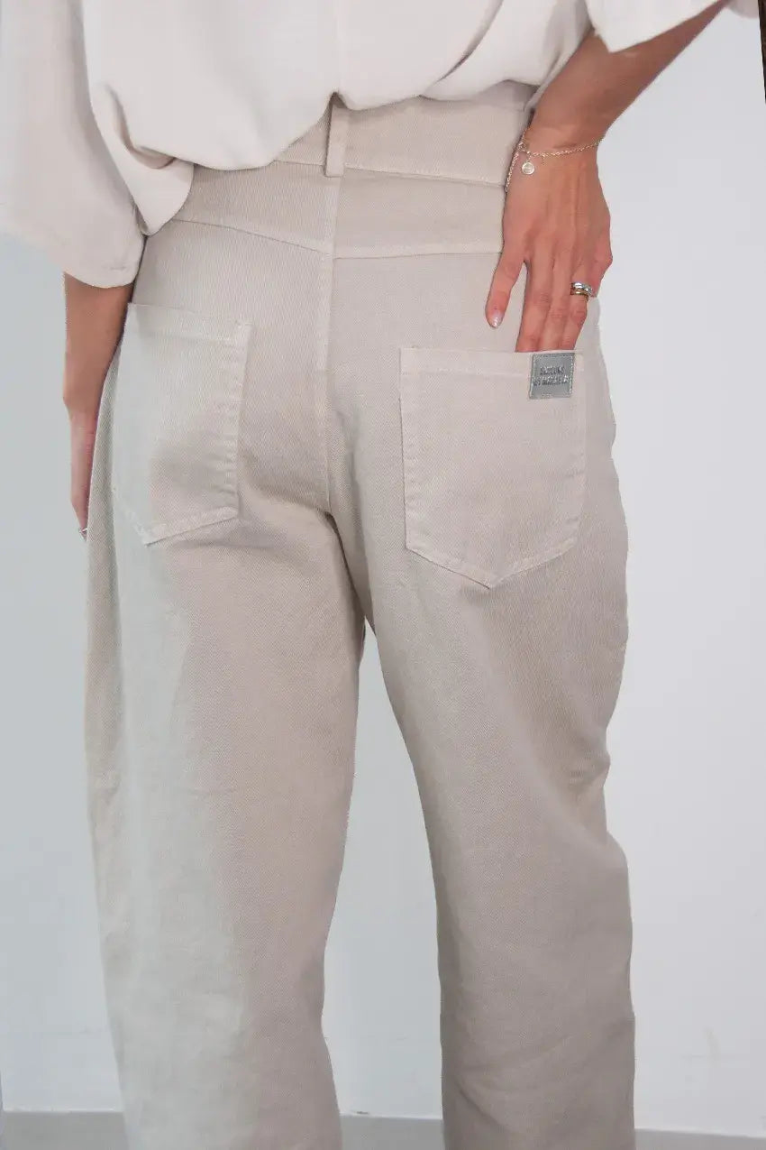 Pantalon Beige