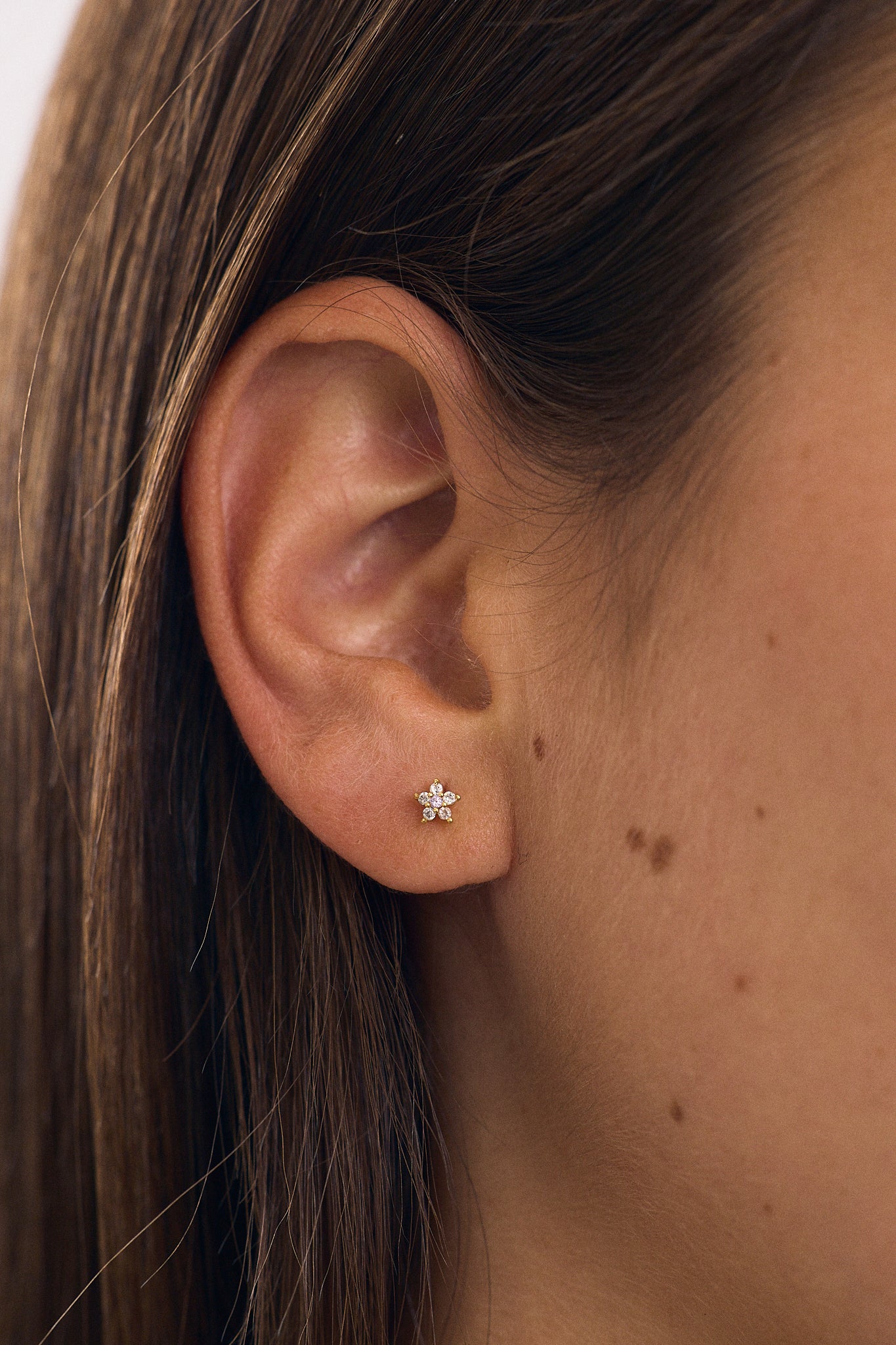 Detachable Flower Earrings