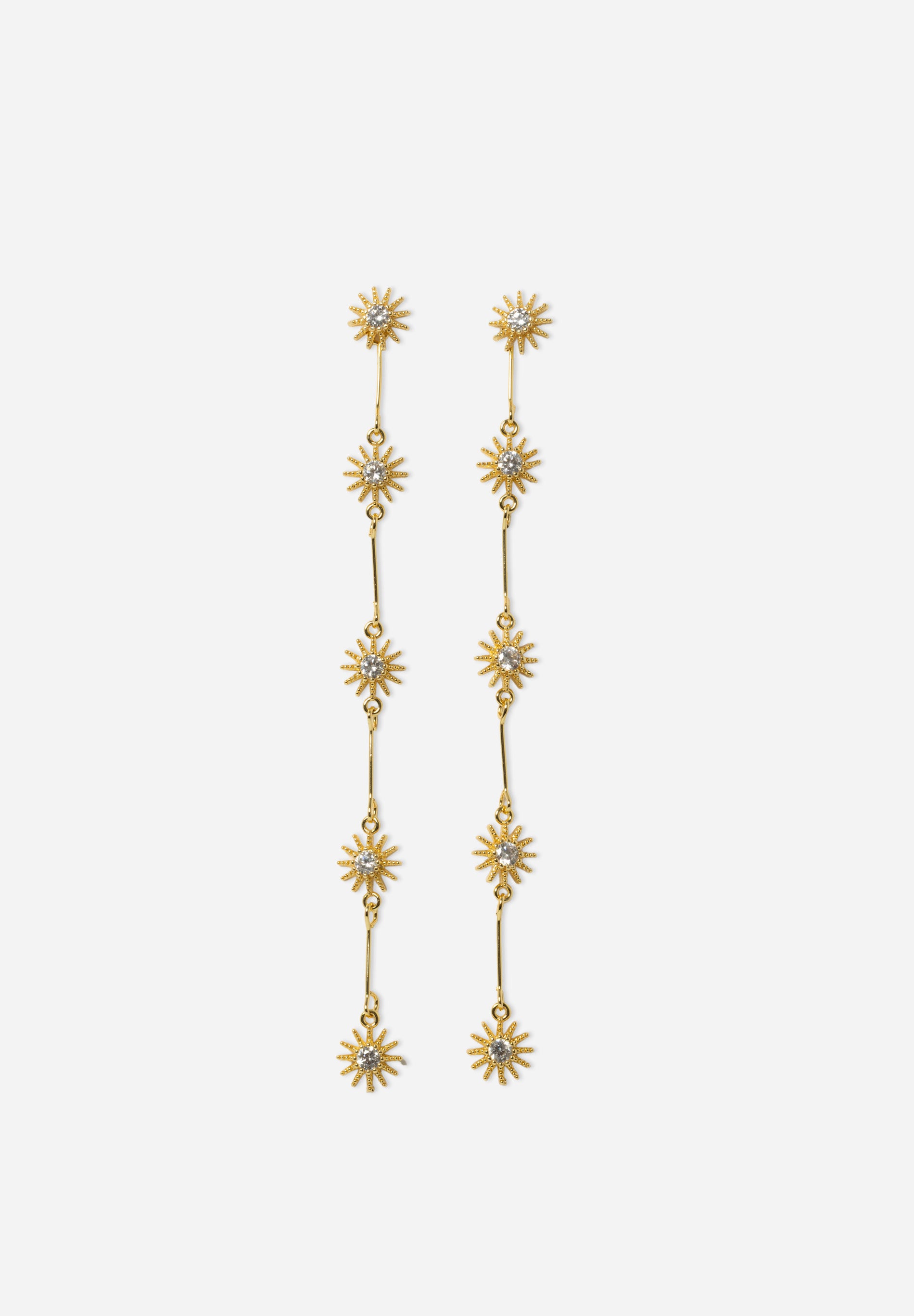 Boucle d'oreilles Soleils détachables