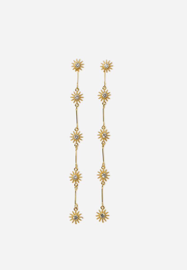 Boucle d'oreilles Soleils détachables
