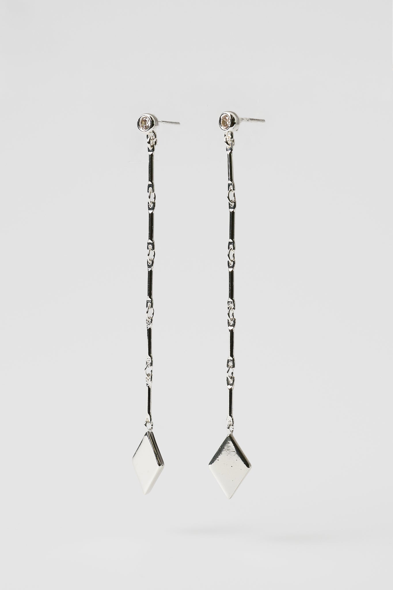 Boucles d'oreilles Losange