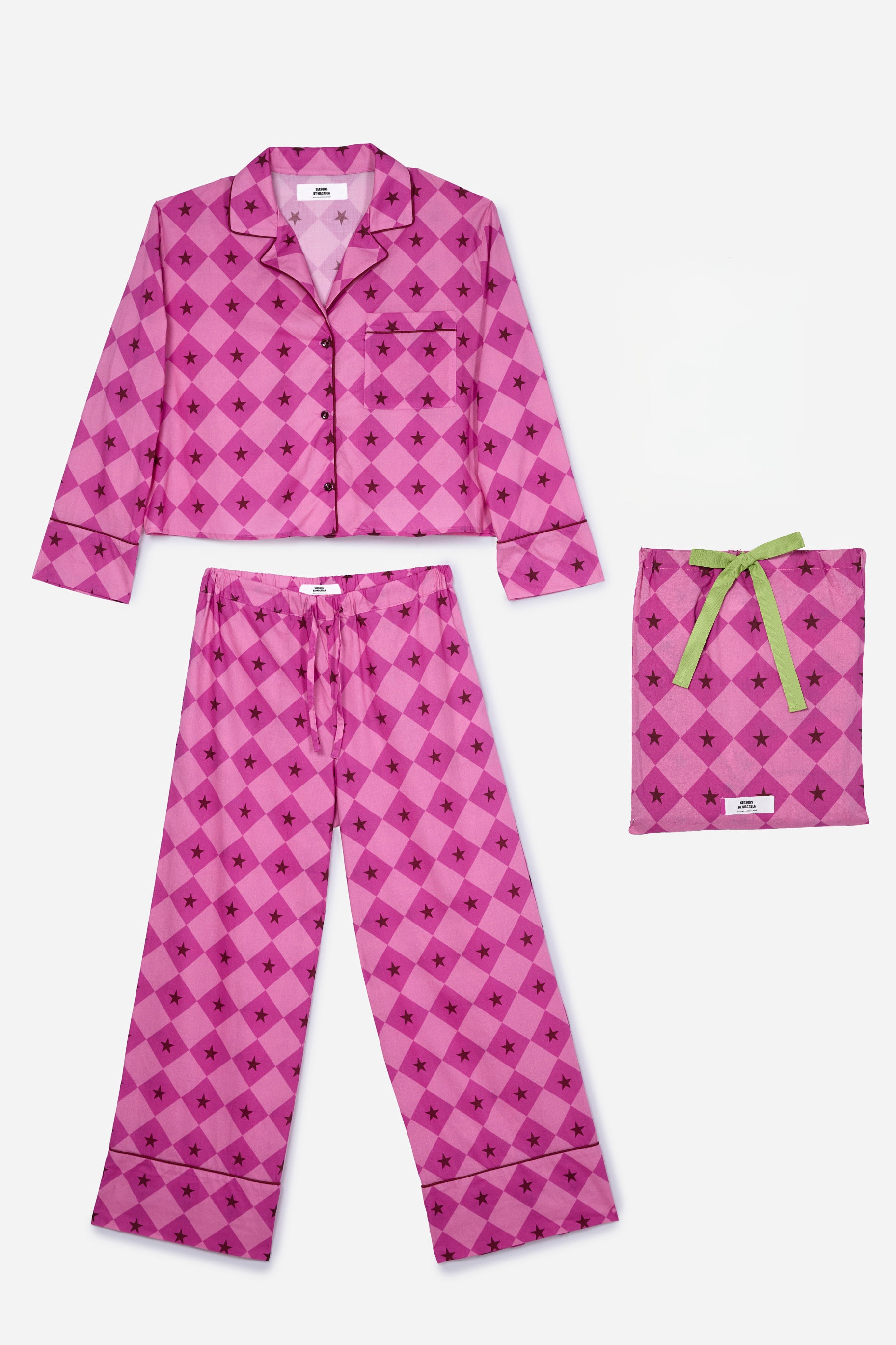 Pijama Pink Stars