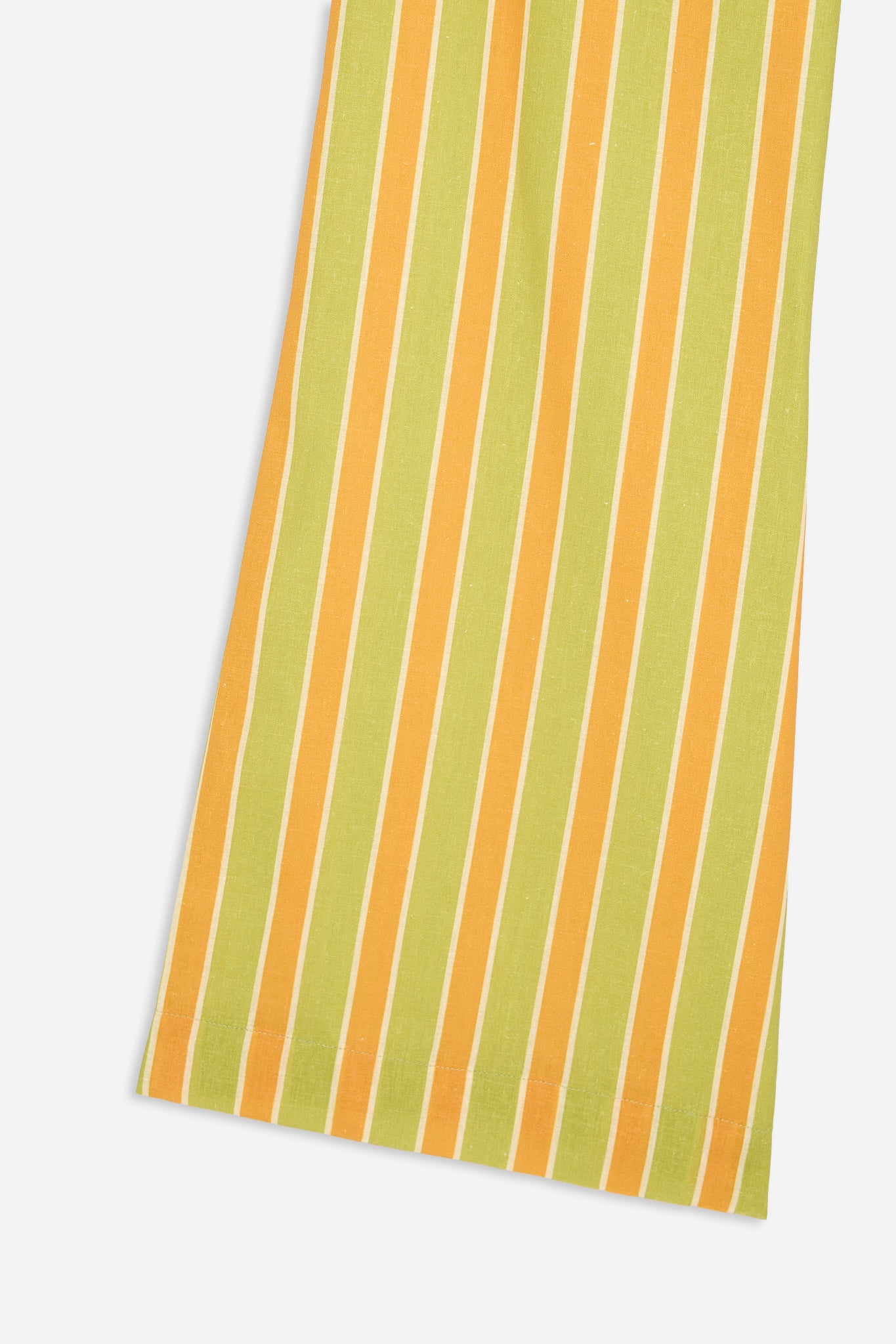 Orange and Green Striped Trousers