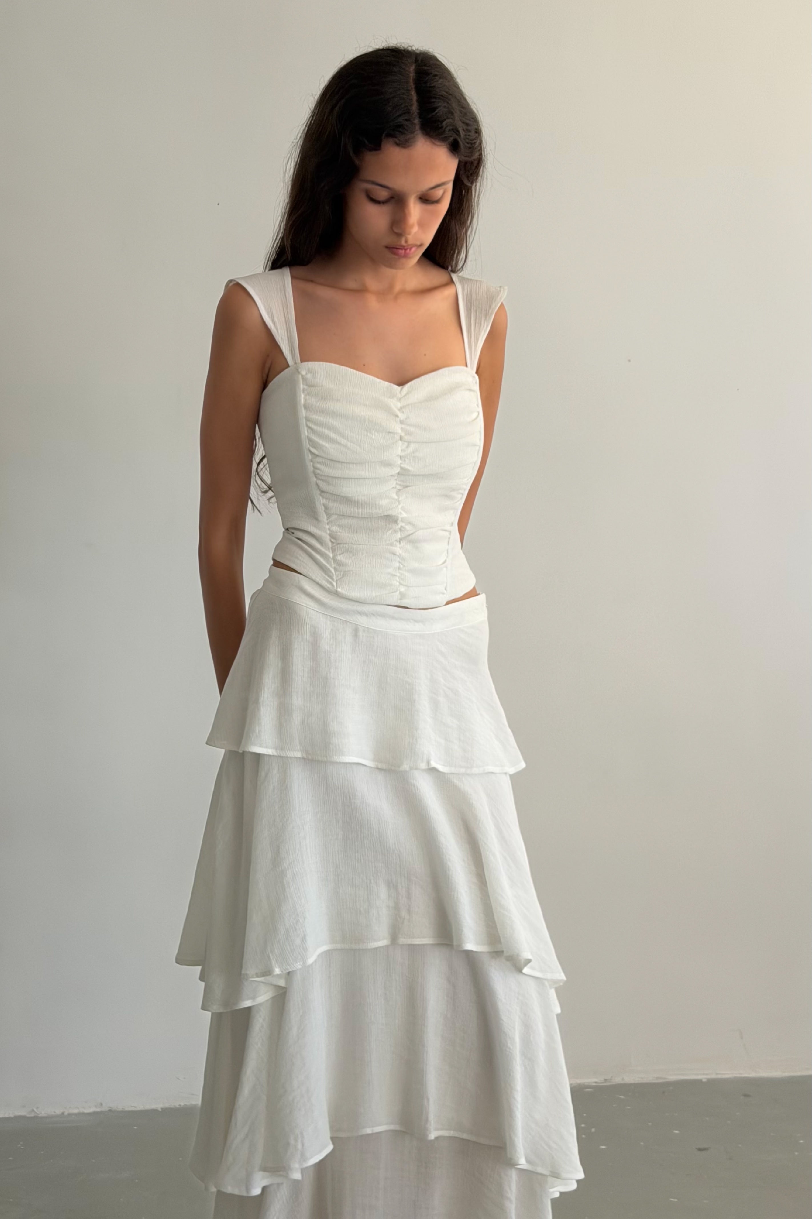 Top Corset Blanco