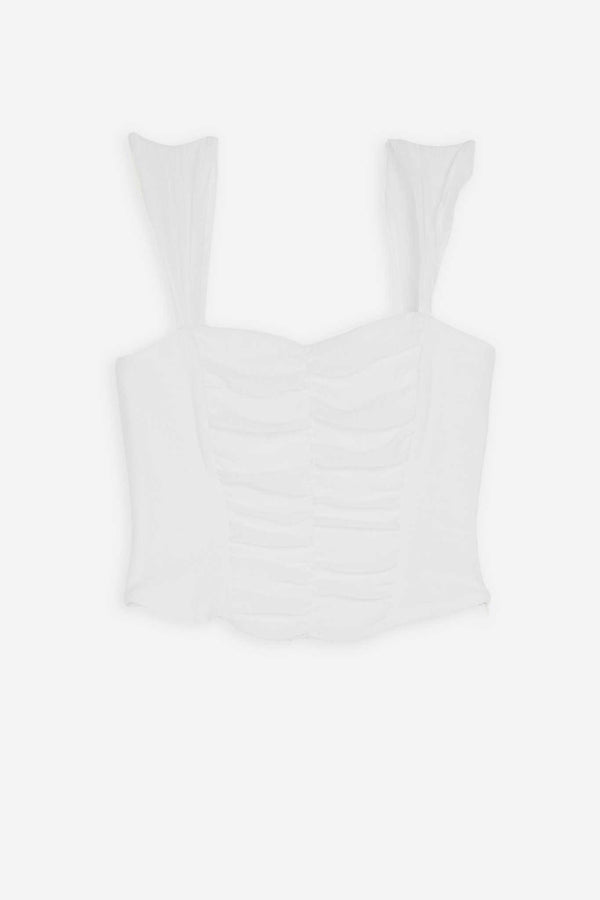 Haut Corset Blanc