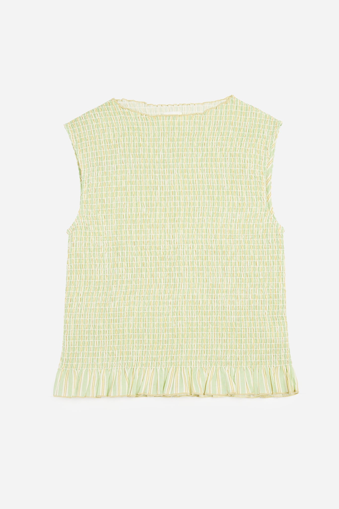 Haut de pyjama Rayures Vertes