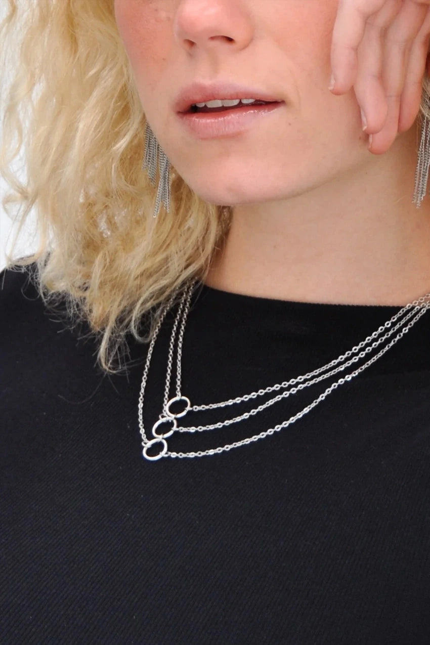 Triple Chain Necklace